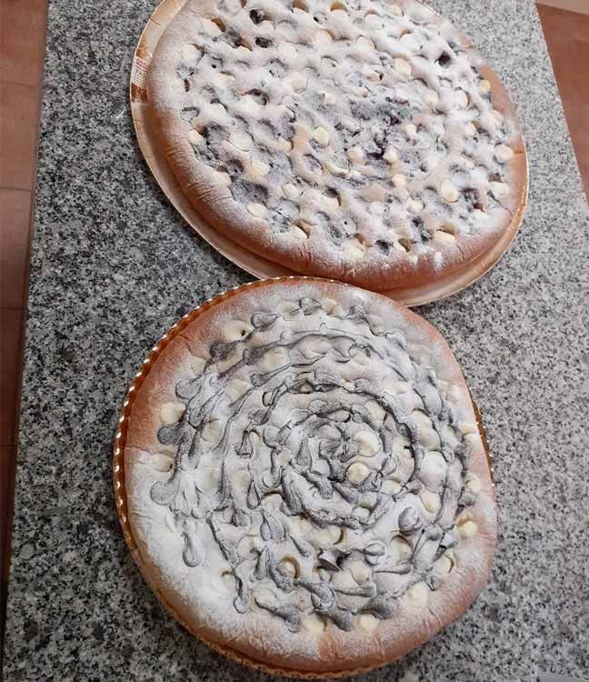 Pastelería Azúcar Mágico torta imperial de arándanos y queso